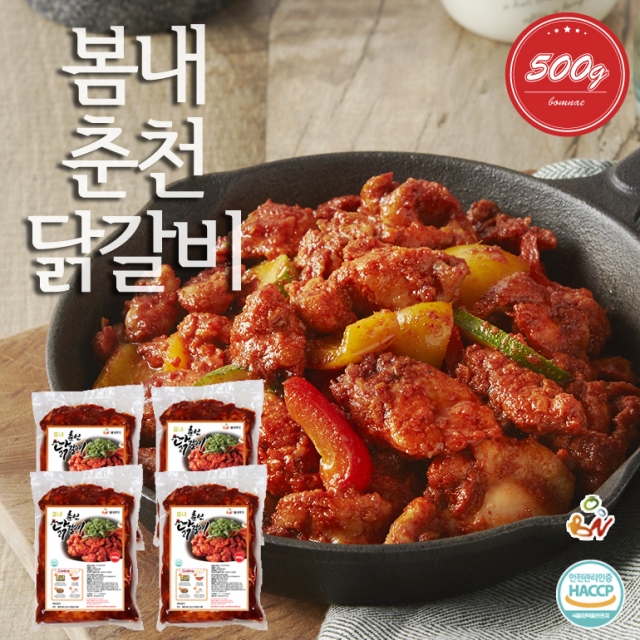 강원더몰,[강원ssg]봄내춘천닭갈비 500g 4팩